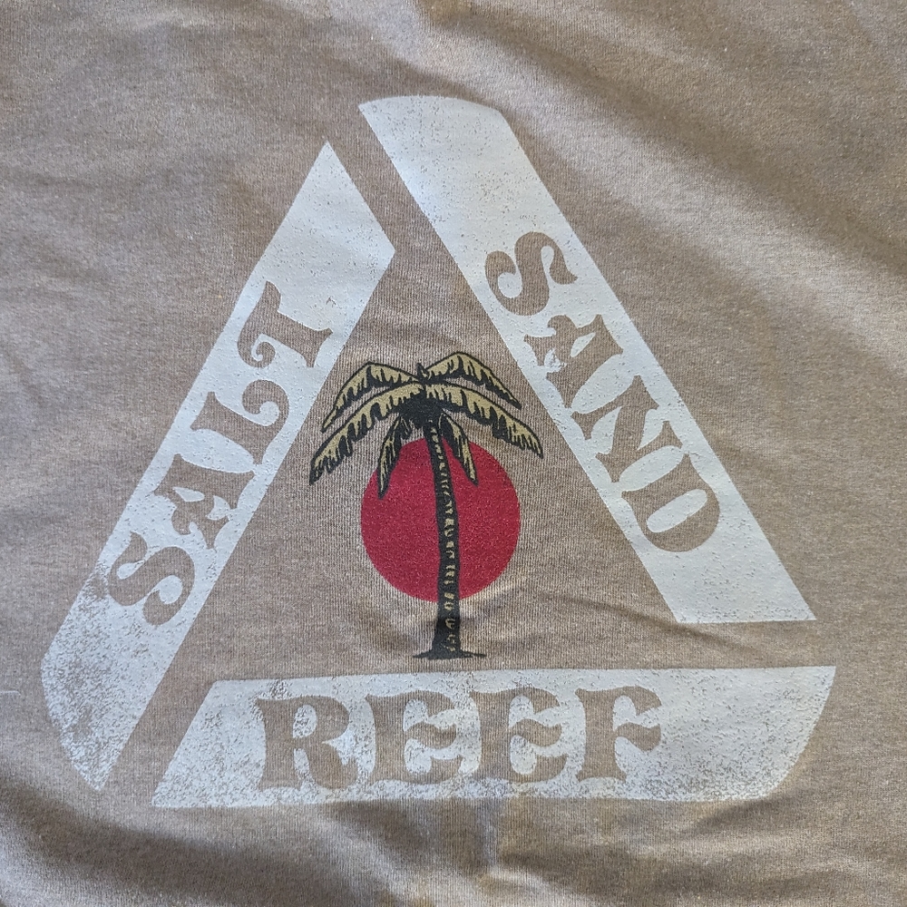 Reef Salt Sand Crew Neck Fleece M